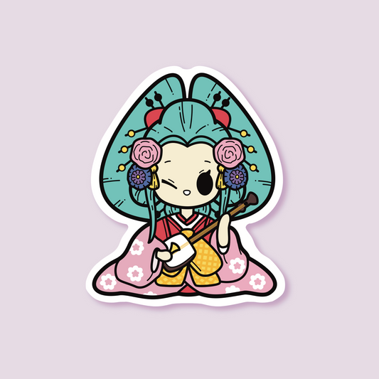 courtesan sticker