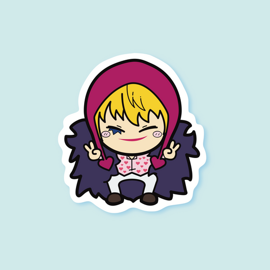 mister heart sticker